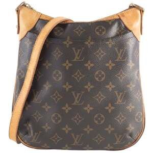 Louis Vuitton Odeon PM Shoulder Bag M56390 Monogram Canvas Brown Women's LOUI...